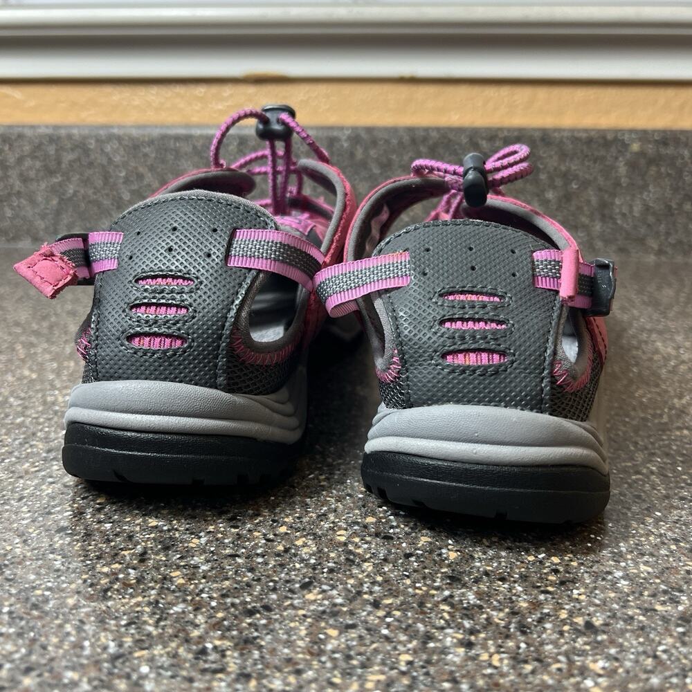 Timberland Sport Sandals Womens 9.5M Fisherman Pink Leather Comfort Hiking Shoes - Picture 9 of 12